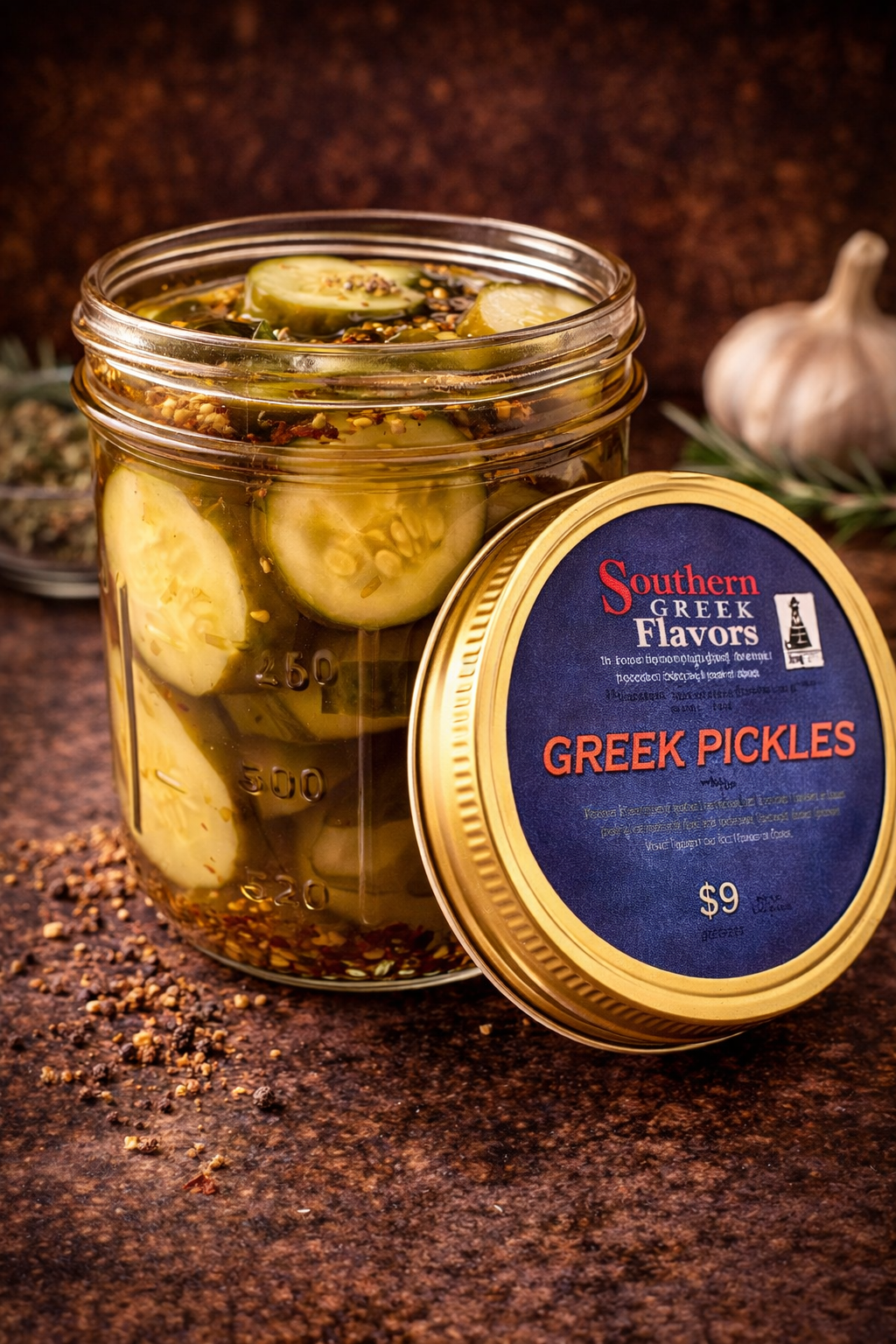 Gourmet Greek Pickles 2