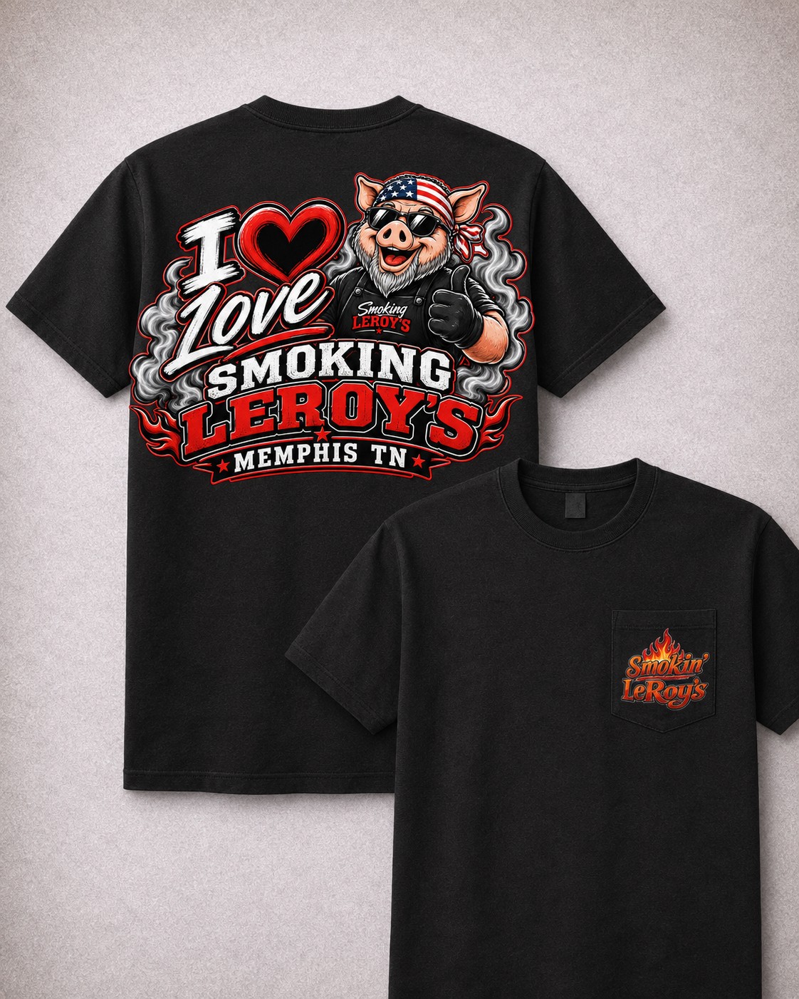 I Love Smokin' LeRoy's Shirt