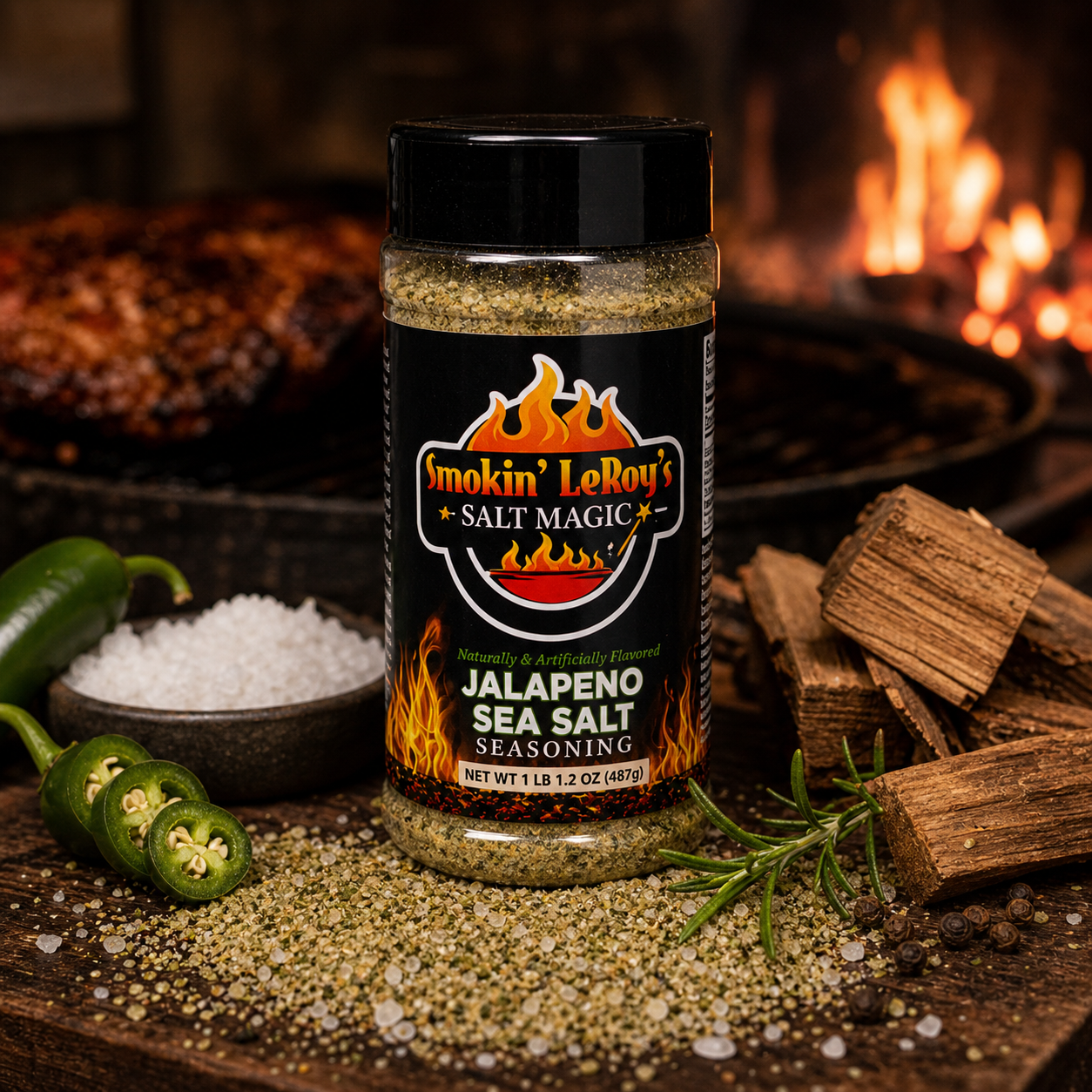 Jalapeño Sea Salt Seasoning
